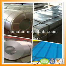 Aluzinc pintado galvanizado acero bobina AZ100g/m2, acero del Galvalume, China planta